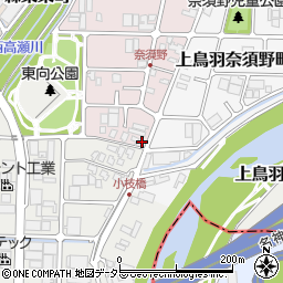 京都府京都市南区上鳥羽西浦町309周辺の地図