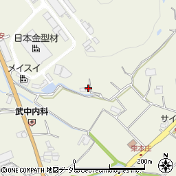 兵庫県三田市東本庄987周辺の地図