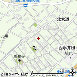 愛知県刈谷市小垣江町北大道8周辺の地図