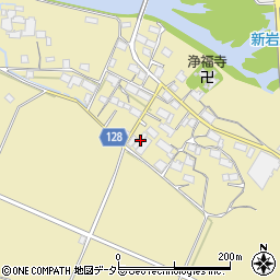 滋賀県甲賀市水口町嶬峨1504周辺の地図