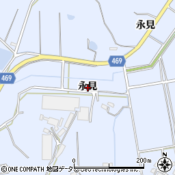 愛知県知多郡東浦町石浜永見周辺の地図