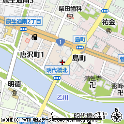 株式会社テレビ愛知　東海・三河支社周辺の地図