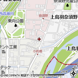 京都府京都市南区上鳥羽西浦町310周辺の地図