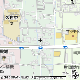 京都府京都市南区久世大藪町304周辺の地図