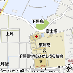 愛知県知多郡東浦町生路富士塚20周辺の地図