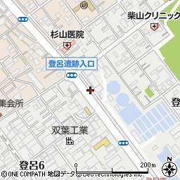 中部ロックセンター　静岡南支店周辺の地図