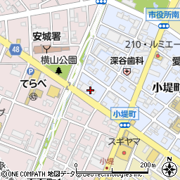カメラのキタムラ安城・小堤店周辺の地図