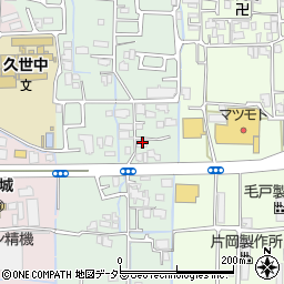 京都府京都市南区久世大藪町319周辺の地図