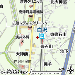 愛知県知多郡阿久比町白沢天神前18-1周辺の地図