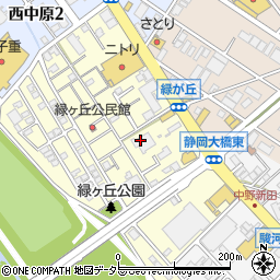 有限会社キュービック静岡周辺の地図