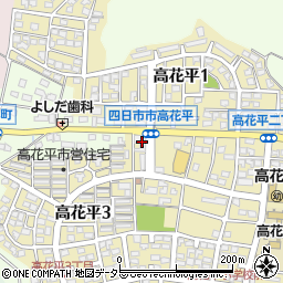 書店文学堂ＴＭＳ高花周辺の地図