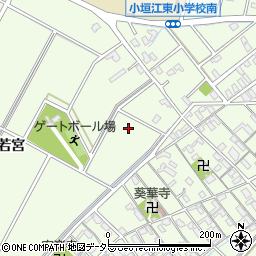 愛知県刈谷市小垣江町大道西周辺の地図