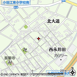 愛知県刈谷市小垣江町北大道30周辺の地図