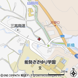 大阪府豊能郡能勢町平野129-13周辺の地図