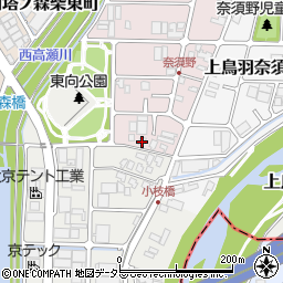 京都府京都市南区上鳥羽西浦町312周辺の地図