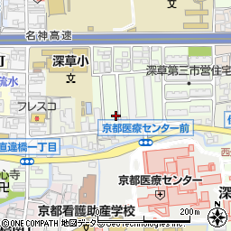 京都府京都市伏見区深草西伊達町87-11周辺の地図
