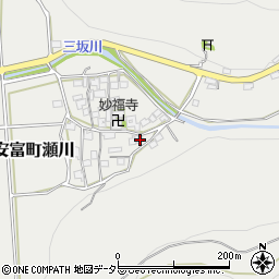 兵庫県姫路市安富町瀬川312周辺の地図