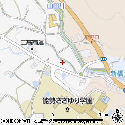 大阪府豊能郡能勢町平野129-12周辺の地図