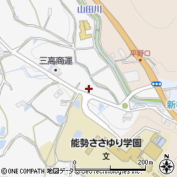 大阪府豊能郡能勢町平野129周辺の地図