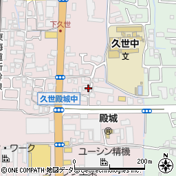 京都府京都市南区久世殿城町518周辺の地図