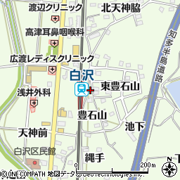 愛知県知多郡阿久比町白沢豊石山29-1周辺の地図