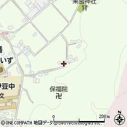 静岡県伊豆市八幡周辺の地図