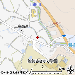 大阪府豊能郡能勢町平野129-1周辺の地図