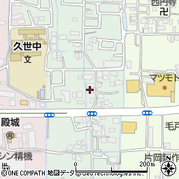 京都府京都市南区久世大藪町302周辺の地図