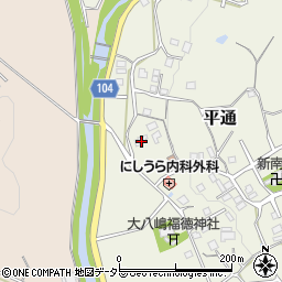 大阪府豊能郡能勢町平通149周辺の地図
