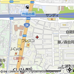 京都福田本社ビル周辺の地図