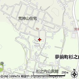 兵庫県姫路市夢前町杉之内171周辺の地図