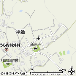 大阪府豊能郡能勢町平通42-3周辺の地図
