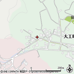 兵庫県加西市大工町17周辺の地図
