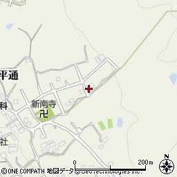 大阪府豊能郡能勢町平通27-24周辺の地図