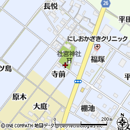 富永町公民館周辺の地図