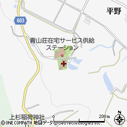 大阪府豊能郡能勢町平野288-4周辺の地図