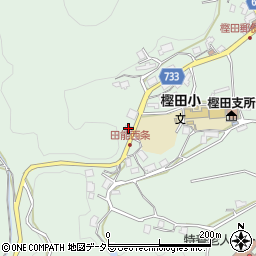 大阪府高槻市田能西条周辺の地図