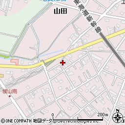 愛知県安城市横山町八左74周辺の地図