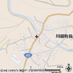 静岡県島田市川根町抜里898周辺の地図