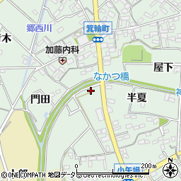 愛知県安城市箕輪町半夏29周辺の地図