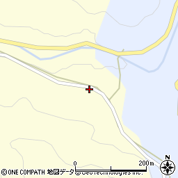 広島県庄原市比和町木屋原588周辺の地図