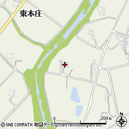 兵庫県三田市東本庄656周辺の地図