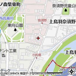 京都府京都市南区上鳥羽西浦町301周辺の地図