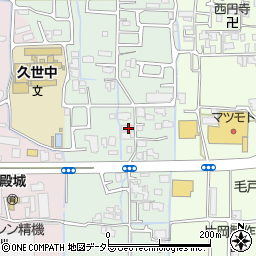 京都府京都市南区久世大藪町301周辺の地図