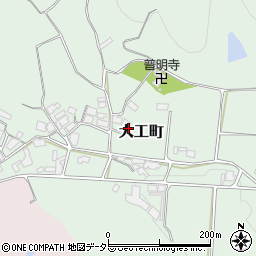 兵庫県加西市大工町372周辺の地図