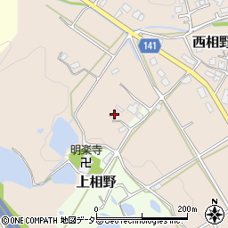 兵庫県三田市西相野339周辺の地図