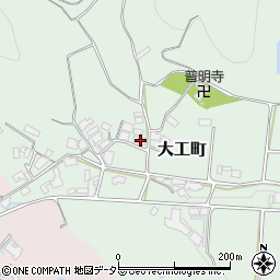兵庫県加西市大工町406周辺の地図