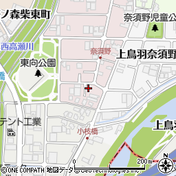 京都府京都市南区上鳥羽西浦町296周辺の地図