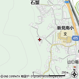 岡山県新見市石蟹608周辺の地図