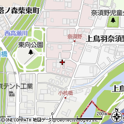 京都府京都市南区上鳥羽西浦町286周辺の地図